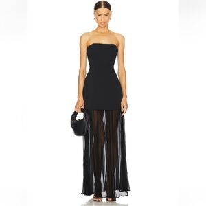 L'academie By Marianna Amiens Gown In Black Size S